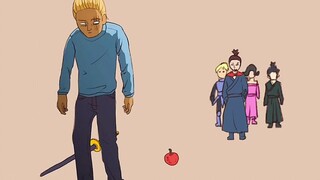 One Punch Man: Atomic Samurai tidak dapat melihat terhunusnya pedang KIBG dengan jelas