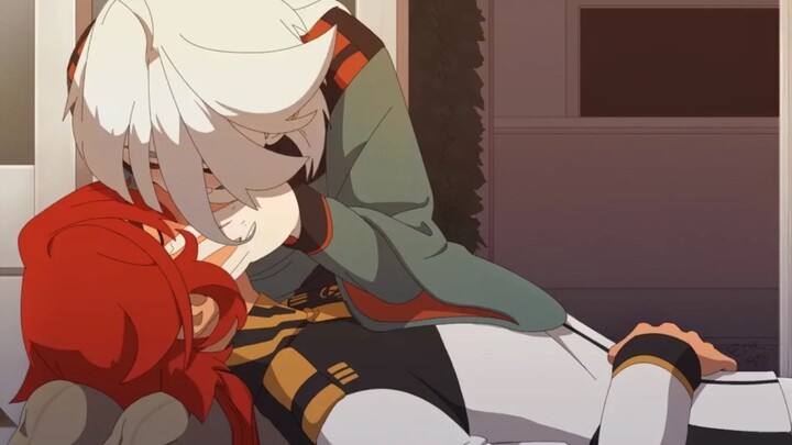 L3sbian?! Nonton Gundam malah liat adegan kiss