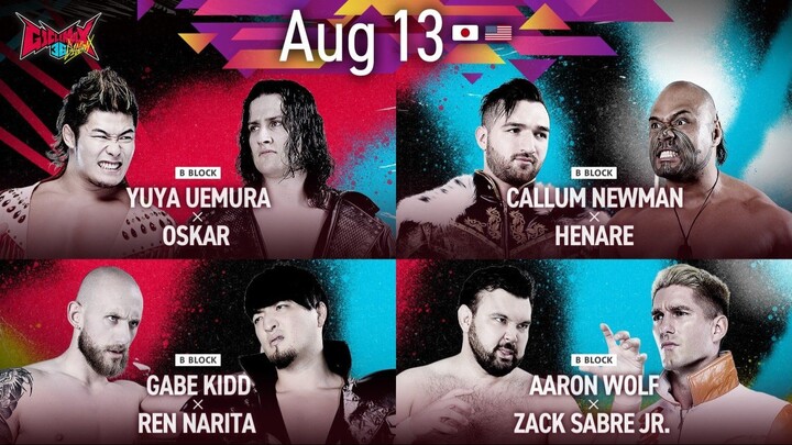 NJPW G1 CLIMAX 36 - 13 August 2026