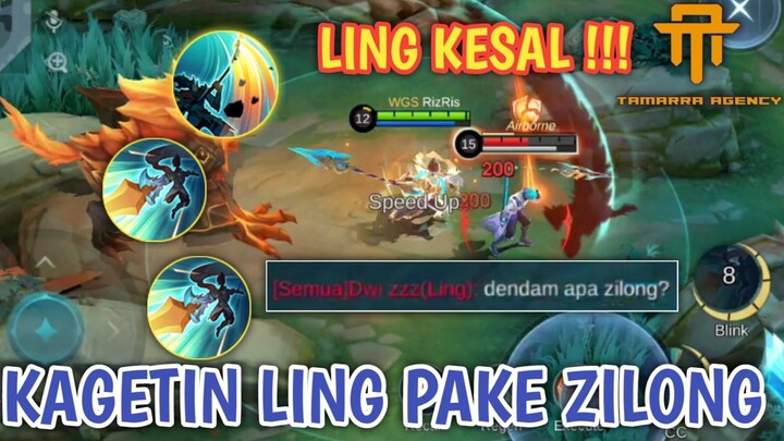 [TA] LING SAMPE KESAL BANGET - GAMEPLAY ZILONG