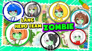 KAMUI HOẢNG HỐT KHI LÀNG HERO BỊ BIẾN THÀNH ZOMBIE | MINI WORLD BỊ VIRUS TẤN CÔNG?