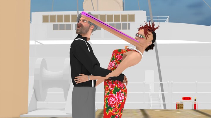 The second episode of the animation masterpiece "Titanic" made after studying animation for three ye