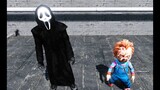 GTA 5 - Ghostface lầy lội đối đầu Búp bê ma Chucky | GHTG