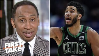 First Take "Celtics in 7"- Stephen A sends death warning to Giannis in Celtics-Bucks Game 5 Playoffs