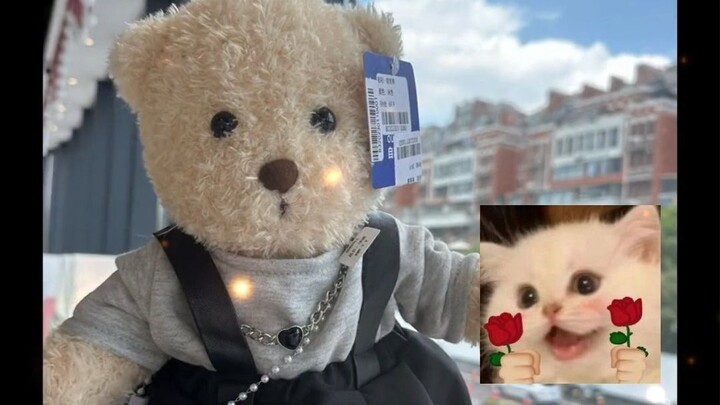 The world is falling apart, but the little bear mends it piece by piece.
