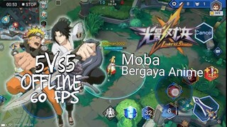 Main Game Moba Offline Bergaya anime Light  Vs  Shadow Android/Ios 60 Fps  Gameplay