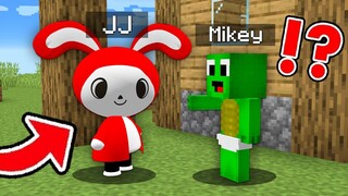 JJ Shapeshift to Realistic JJ and Mikey in Minecraft Baby challenge CHICKEN (Maizen Mizen Mazien)