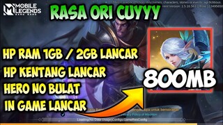 Data ML Size Kecil Rasa Ori Terbaru 2020 | Mobile legends Bang Bang