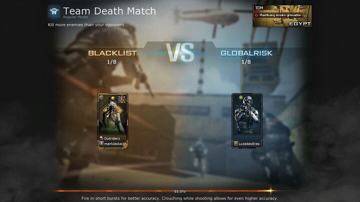 Crossfire - Regular Mode - Team Deathmatch - Egypt