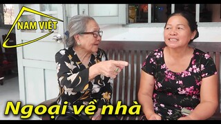 Ngoại vui vì được về nhà - thăm bà con hàng xóm [Nam Việt 1879]