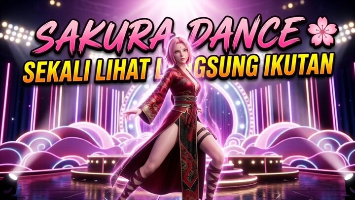 Sakura Dance 🌸 Sekali Lihat Langsung Ikutan