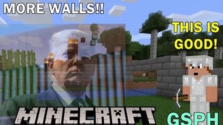 New MineCraft PH pt 11 - A Bigger Wall for our Village!