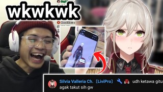 Momen komandan mampir ke stream bang al, dikasih liat foto komandan bareng legenda