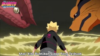Garaga Vs Kurama, Pertarungan Ular Terkuat Melawan Bijuu Terkuat Era Boruto