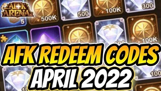 5 NEW CODES | AFK Arena Redeem April 2022