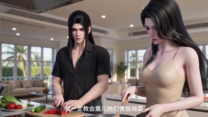Lucky Brother: I’d forgotten—on this earth, demons aren’t allowed to become full-fledged spirits~