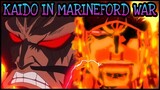Kaido sa Marineford war? (Chapter Review FAN ART) | One Piece Tagalog Analysis