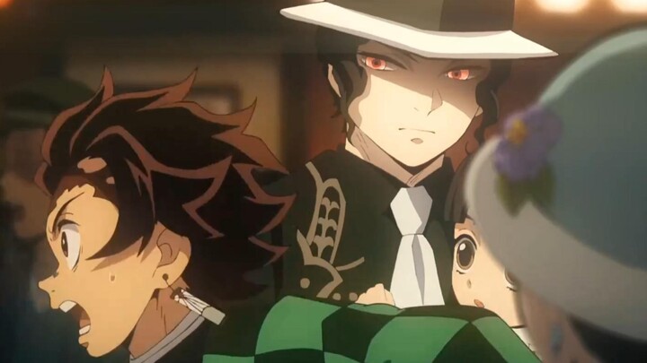 Muzan was scared by Tanjiro for the first time, even apologized to a passerby as he tried to flee—on