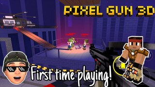 First Time Playing Pixel Gun 3D!