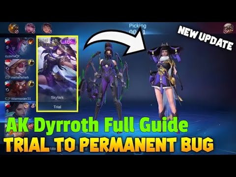 How To Convert Trial Skin To Permanent Bug On New Update In Mobile Legends Try Before Moonton Know Bilibili