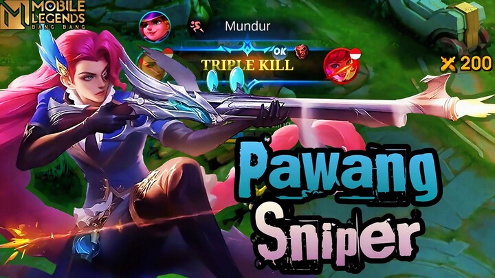 LESLEY QUEEN SNIPER MOBILE LEGEND !! MERATAKAN LAWAN🔥🔥