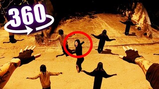100 SERBIAN DANCING LADY CHASES YOU!