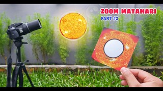 TELESCOPE ZOOM 1000X: AWAN & MATAHARI