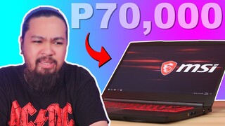 95ºC Max Temp Tapos PHP 70,000!? NO, THANKS! | MSI GF65 Thin 10UE | Cavemann TechXclusive