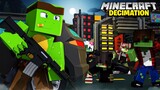 ZOMBIE APOCALYPSE IN MINECRAFT CITY! - Minecraft Zombies