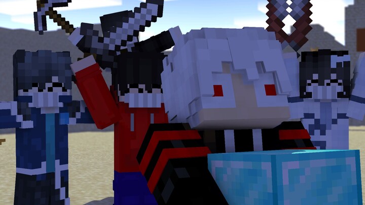 Don't take my diamond block!!!