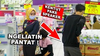 PRANK KENTUT PAKE SPEAKER FULL VOLUME !