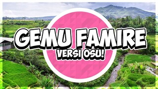 Gemu Famire versi Osu!