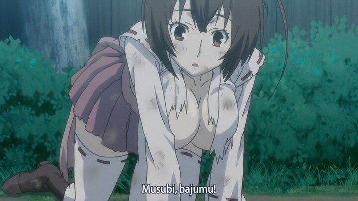 Brutal banget loh wak sampe bikin baju Musubi-chan robek 🥵💦