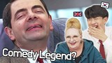 Korean Teen Watch British COMEDY Shows for the First Time!! (With British senior)