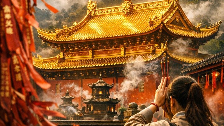 华人的聚宝盆：探访“天下第一财神庙”！点燃心香，接住跨越千年的财运 🧧💰