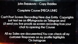 John Bejakovic course  - Copy RiddlesCourse download