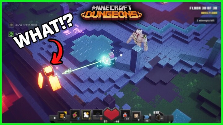 IS THIS SUPPOSED TO HAPPEN?! | Minecraft Dungeons Season 2 - Luminous Night