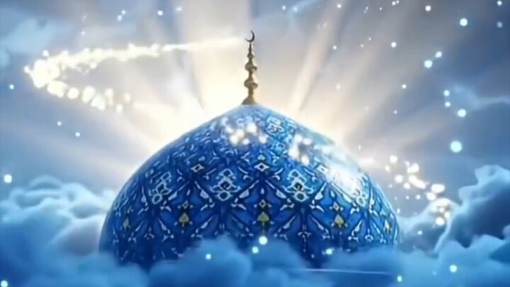 Option 2 (Trending ke liye):Most Beautiful Islamic Dome in the Sky | Peaceful View