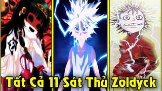 Tổng Hợp Tất Cả 11 Thành Viên Sát Thủ Của Gia Tộc Zoldyck Đã Xuất Hiện | Tìm Hiểu Hunter X Hunter