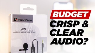 MURANG Lapel Mic for Vlogging! UNBOXING and AUDIO TEST OF CKMova LCM2!