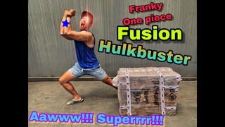 AWW SUPERR RARE!!  FIRST IN INDONESIA!!  UNBOXING STATUE RESIN FRANKY ONE PIECE!!! by MQ STUDIO