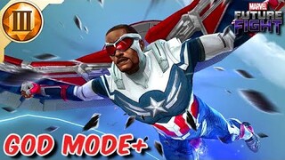 FALCON has INSANE PURE DAMAGE!! Easy Combo & Tanky - Marvel Future Fight