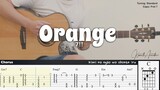 Orange - 7!! (Your Lie in April) ED 2 | Fingerstyle Guitar | TAB + Chords + Lyrics