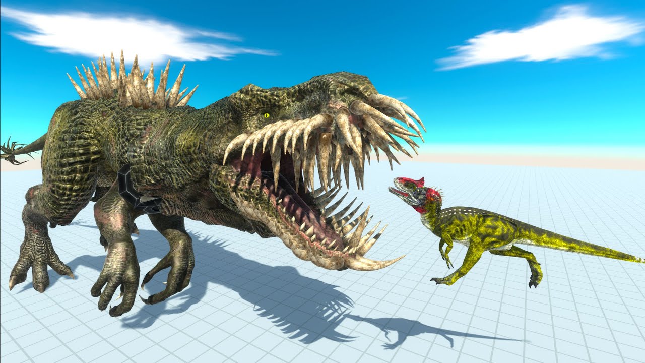 SCP-682 vs Dinosaurs - Animal Revolt Battle Simulator 