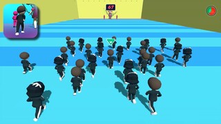 Squid Game Bad DOLL BLACK JACKET 3D New 2022 - Candy Survival Challenge 3D! Flexxapp Trailer Part. 2