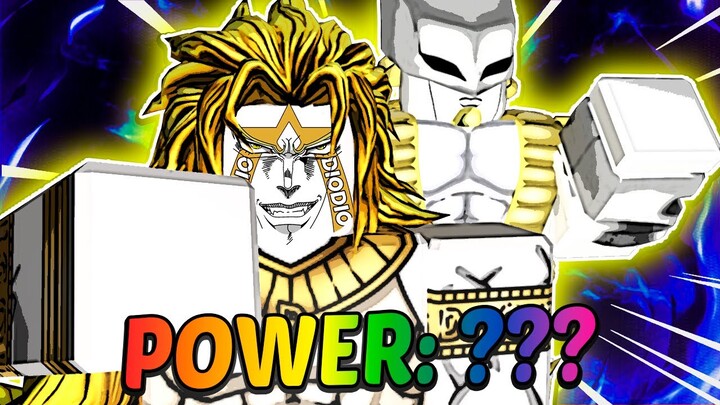obtive o ULTIMATE DIO + THE WORLD OVERHEAVEN nesse jogo de JoJo CLÁSSICO e isso me custou 1549 ROBUX