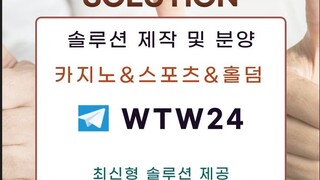 텔레그램（WTW24）인디오게임 와일드게임 홀덤api 바카라솔루션