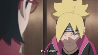 Boruto And Sarada Emotional Episode Rescuing Mitsuki, Sarada Meets Karin, Boruto And Sarada Moments