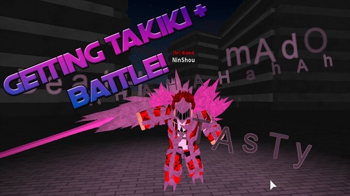 Roblox Ro-Ghoul | Getting TakiK1 + BATTLE