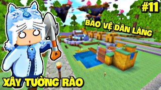 SINH TỒN THẾ GIỚI MỚI TẬP 11: MEOWPEO XÂY DỰNG HÀNG RÀO BẢO VỆ DÂN LÀNG SIÊU VIP TRONG MINI WORLD